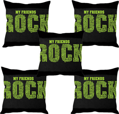 

Sleep Nature's Abstract Cushions Cover(Pack of 5, 40.63 cm*40.63 cm, Multicolor)