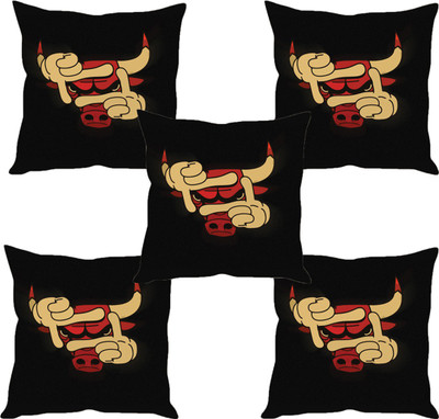 

Sleep Nature's Abstract Cushions Cover(Pack of 5, 40.63 cm*40.63 cm, Multicolor)