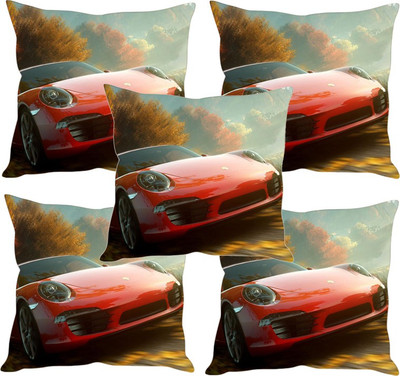 

Sleep Nature's Printed Cushions Cover(Pack of 5, 30.63 cm*30.63 cm, Multicolor)