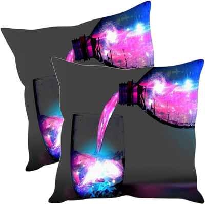 

Sleep Nature's Printed Cushions Cover(Pack of 2, 40.63 cm*40.63 cm, Multicolor)