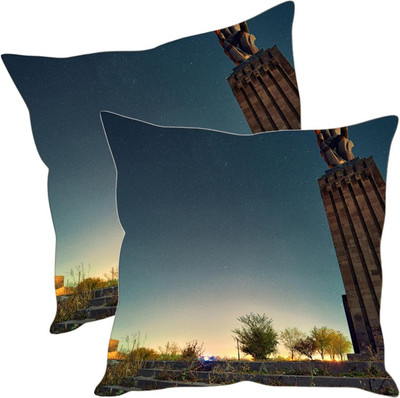 

Sleep Nature's Printed Cushions Cover(Pack of 2, 40.63 cm*40.63 cm, Multicolor)
