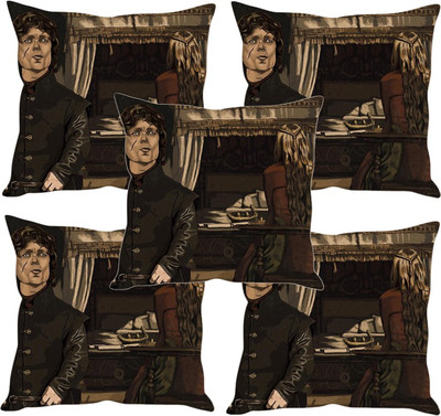

Sleep Nature's Printed Cushions Cover(Pack of 5, 40.63 cm*40.63 cm, Multicolor)