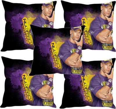 

Sleep Nature's Printed Cushions Cover(Pack of 5, 30.63 cm*30.63 cm, Multicolor)