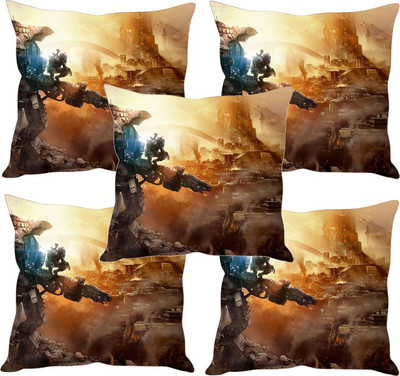 

Sleep Nature's Printed Cushions Cover(Pack of 5, 40.63 cm*40.63 cm, Multicolor)