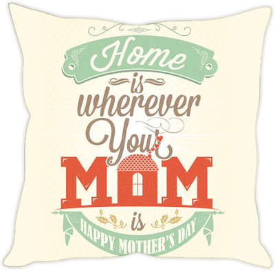 

Sleep Nature's Abstract Cushions Cover(30.63 cm*30.63 cm, Multicolor)