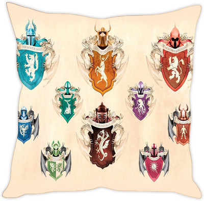 

Sleep Nature's Abstract Cushions Cover(40.63 cm*40.63 cm, Multicolor)