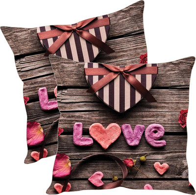 

Sleep Nature's Printed Cushions Cover(Pack of 2, 40.63 cm*40.63 cm, Multicolor)