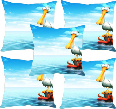 

Sleep Nature's Printed Cushions Cover(Pack of 5, 40.63 cm*40.63 cm, Multicolor)