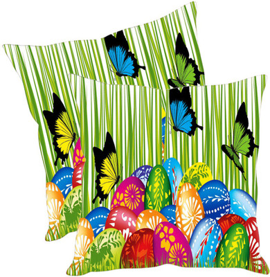 

Sleep Nature's Printed Cushions Cover(Pack of 2, 30.63 cm*30.63 cm, Multicolor)