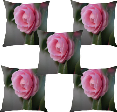 

Sleep Nature's Abstract Cushions Cover(Pack of 5, 30.63 cm*30.63 cm, Multicolor)