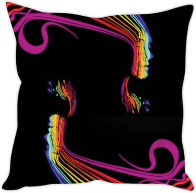 

Sleep Nature's Abstract Cushions Cover(30.63 cm*30.63 cm, Multicolor)