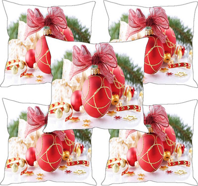 

Sleep Nature's Printed Cushions Cover(Pack of 5, 30.63 cm*30.63 cm, Multicolor)