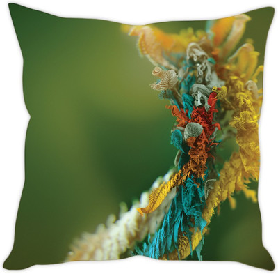 

Sleep Nature's Abstract Cushions Cover(40.63 cm*40.63 cm, Multicolor)