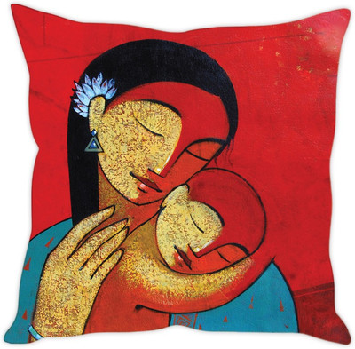 

Sleep Nature's Abstract Cushions Cover(30.63 cm*30.63 cm, Multicolor)