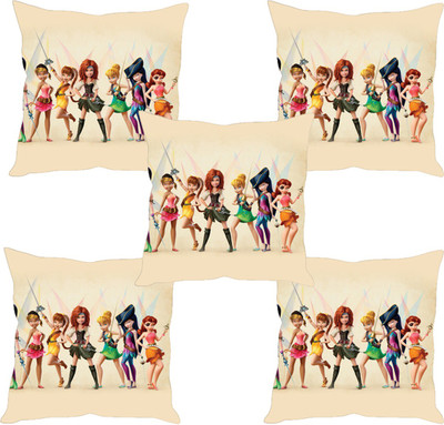 

Sleep Nature's Abstract Cushions Cover(Pack of 5, 40.63 cm*40.63 cm, Multicolor)