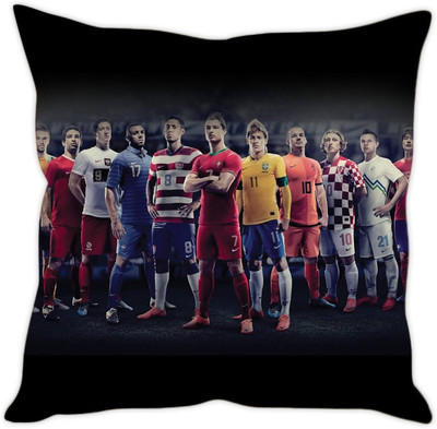 

Sleep Nature's Abstract Cushions Cover(30.63 cm*30.63 cm, Multicolor)