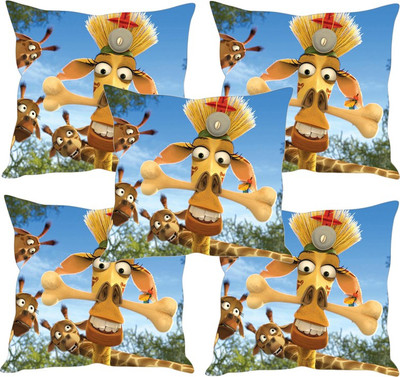 

Sleep Nature's Printed Cushions Cover(Pack of 5, 40.63 cm*40.63 cm, Multicolor)