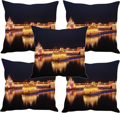 

Sleep Nature's Printed Cushions Cover(Pack of 5, 40.63 cm*40.63 cm, Multicolor)