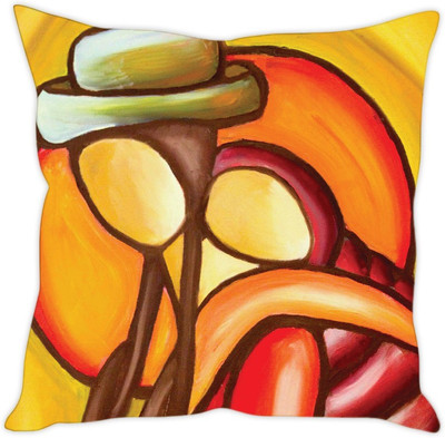 

Sleep Nature's Abstract Cushions Cover(40.63 cm*40.63 cm, Multicolor)