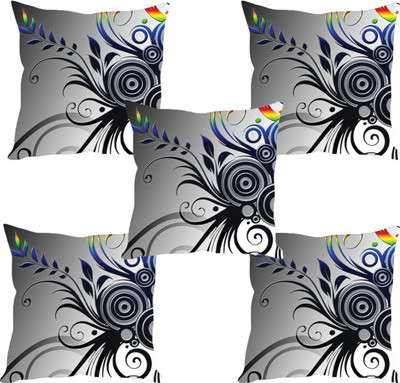 

Sleep Nature's Abstract Cushions Cover(Pack of 5, 40.63 cm*40.63 cm, Multicolor)