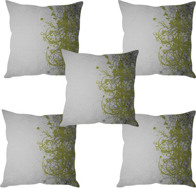 

Sleep Nature's Abstract Cushions Cover(Pack of 5, 30.63 cm*30.63 cm, Multicolor)