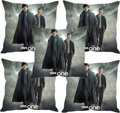 

Sleep Nature's Printed Cushions Cover(Pack of 5, 30.63 cm*30.63 cm, Multicolor)