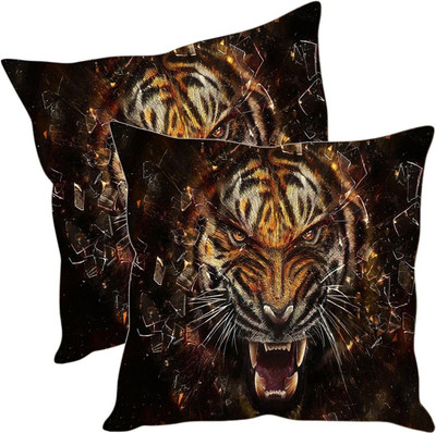 

Sleep Nature's Printed Cushions Cover(Pack of 2, 40.63 cm*40.63 cm, Multicolor)