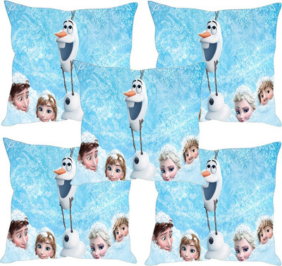 

Sleep Nature's Printed Cushions Cover(Pack of 5, 40.63 cm*40.63 cm, Multicolor)