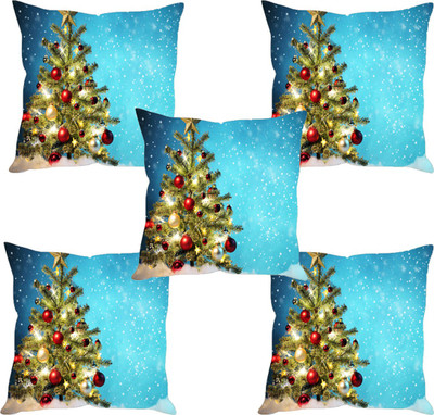 

Sleep Nature's Abstract Cushions Cover(Pack of 5, 30.63 cm*30.63 cm, Multicolor)