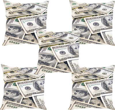 

Sleep Nature's Abstract Cushions Cover(Pack of 5, 40.63 cm*40.63 cm, Multicolor)