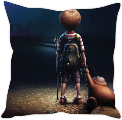 

Sleep Nature's Abstract Cushions Cover(30.63 cm*30.63 cm, Multicolor)