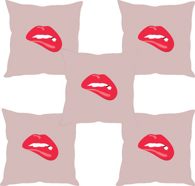 

Sleep Nature's Abstract Cushions Cover(Pack of 5, 40.63 cm*40.63 cm, Multicolor)