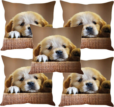 

Sleep Nature's Printed Cushions Cover(Pack of 5, 40.63 cm*40.63 cm, Multicolor)