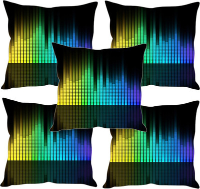 

Sleep Nature's Printed Cushions Cover(Pack of 5, 30.63 cm*30.63 cm, Multicolor)