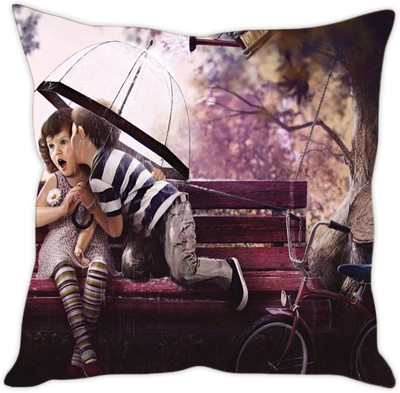 

Sleep Nature's Abstract Cushions Cover(40.63 cm*40.63 cm, Multicolor)