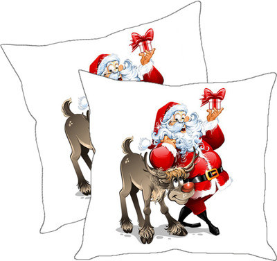 

Sleep Nature's Printed Cushions Cover(Pack of 2, 30.63 cm*30.63 cm, Multicolor)