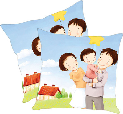 

Sleep Nature's Printed Cushions Cover(Pack of 2, 40.63 cm*40.63 cm, Multicolor)