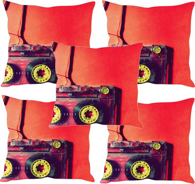 

Sleep Nature's Printed Cushions Cover(Pack of 5, 40.63 cm*40.63 cm, Multicolor)