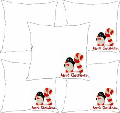 

Sleep Nature's Printed Cushions Cover(Pack of 5, 30.63 cm*30.63 cm, Multicolor)