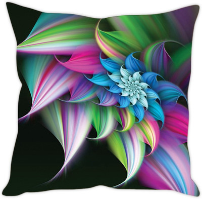 

Sleep Nature's Abstract Cushions Cover(40.63 cm*40.63 cm, Multicolor)