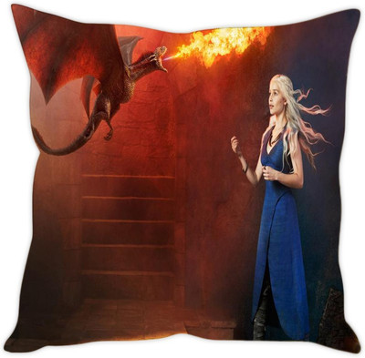 

Sleep Nature's Printed Cushions Cover(40.63 cm*40.63 cm, Multicolor)