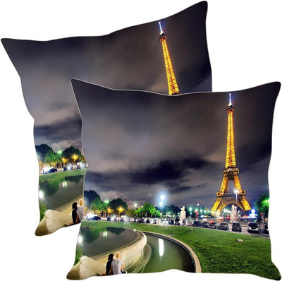

Sleep Nature's Printed Cushions Cover(Pack of 2, 40.63 cm*40.63 cm, Multicolor)