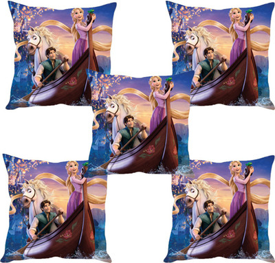 

Sleep Nature's Abstract Cushions Cover(Pack of 5, 40.63 cm*40.63 cm, Multicolor)