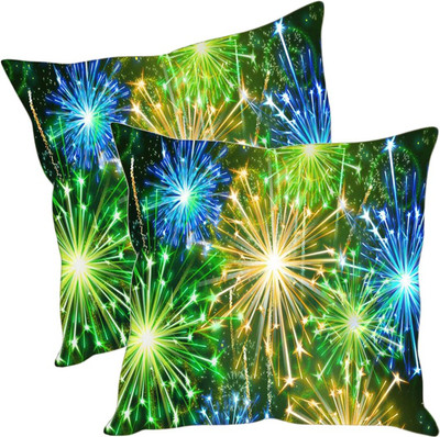 

Sleep Nature's Printed Cushions Cover(Pack of 2, 40.63 cm*40.63 cm, Multicolor)