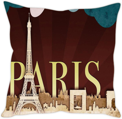 

Sleep Nature's Printed Cushions Cover(30.63 cm*30.63 cm, Multicolor)