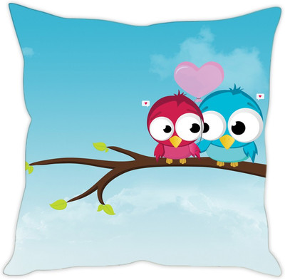 

Sleep Nature's Abstract Cushions Cover(40.63 cm*40.63 cm, Multicolor)