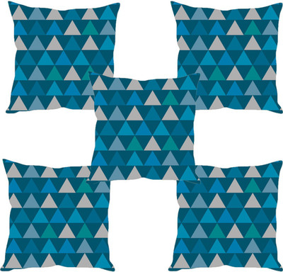 

Sleep Nature's Abstract Cushions Cover(Pack of 5, 30.63 cm*30.63 cm, Multicolor)