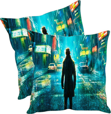 

Sleep Nature's Printed Cushions Cover(Pack of 2, 30.63 cm*30.63 cm, Multicolor)