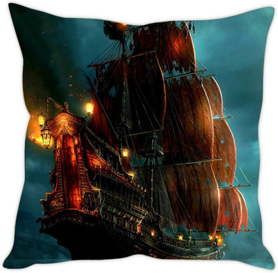 

Sleep Nature's Abstract Cushions Cover(30.63 cm*30.63 cm, Multicolor)