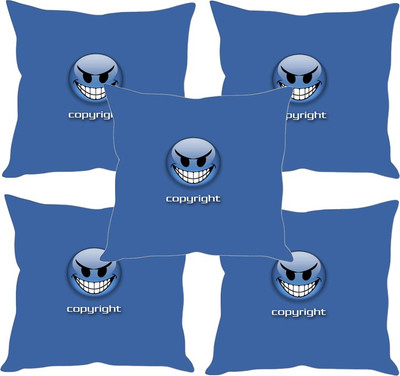 

Sleep Nature's Printed Cushions Cover(Pack of 5, 30.63 cm*30.63 cm, Multicolor)